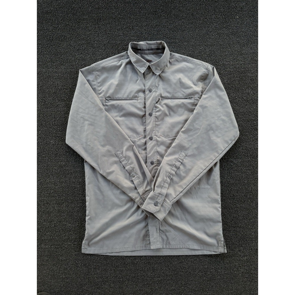 World Wide Sportsman Performance Fishing Shirt Men's Small – Gray Long Sleeve